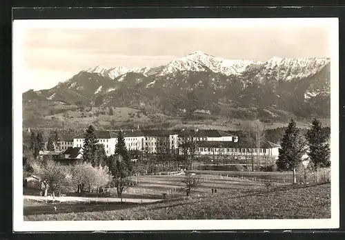 AK Murnau, Blick auf das Unfallkrankenhaus