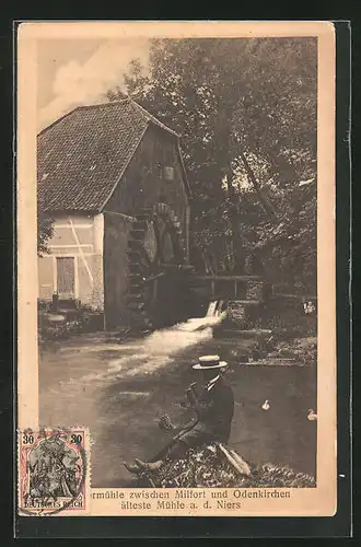 AK Odenkirchen, Bellermühle a. d. Niers