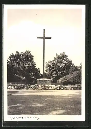 AK Mönchengladbach, Ansicht vom Ehrenkreuz