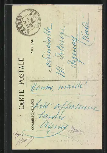 AK Cornouailles, Vieille Paysanne, Betagte Dame mit Pfeife in Tracht