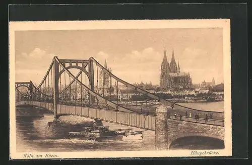 AK Köln, Hängebrücke