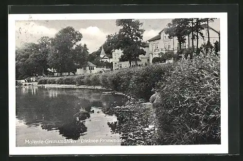 AK Malente-Gremsmühlen, Dieksee-Promenade
