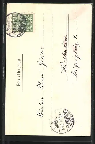 AK Köln, Kaiser Wilhem-Denkmal