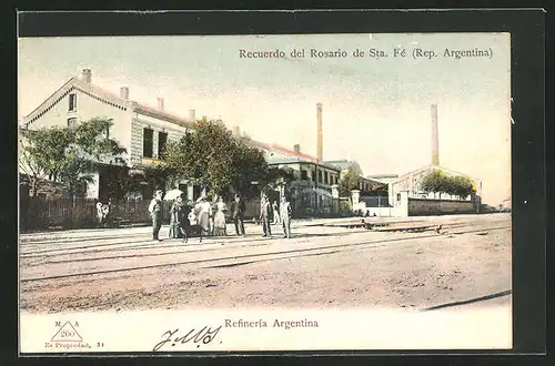 AK Rosario de Sta. Fé, Refineria Argentina