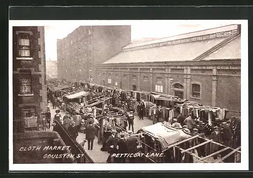 AK London, Petticoat Lane, Cloth Market, Goulston St.
