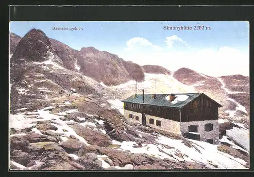 AK Simonyhütte, Berghütte im Dachsteingebiet