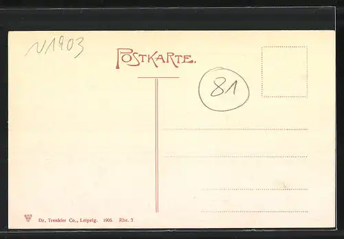 AK Rheydt, Partie in der Friedrich Wilhelmstrasse