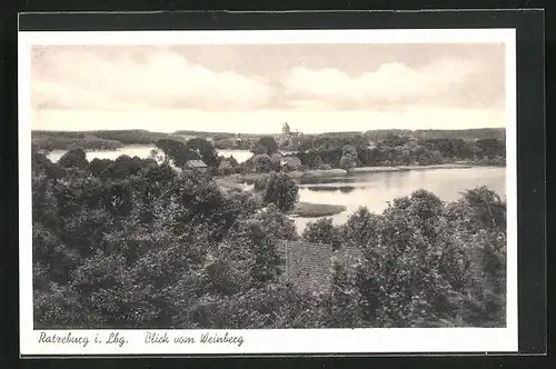 AK Ratzeburg i. Lbg., Blick vom Weinberg