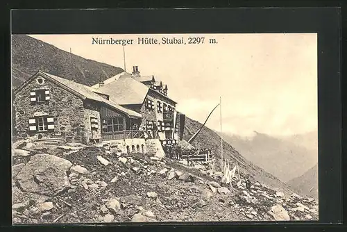 AK Nürnberger Hütte, Berghütte im Stubaital