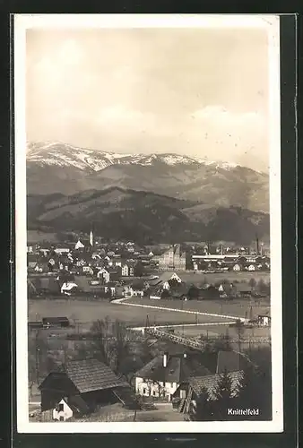 AK Knittelfeld, Teilansicht gegen die Berge