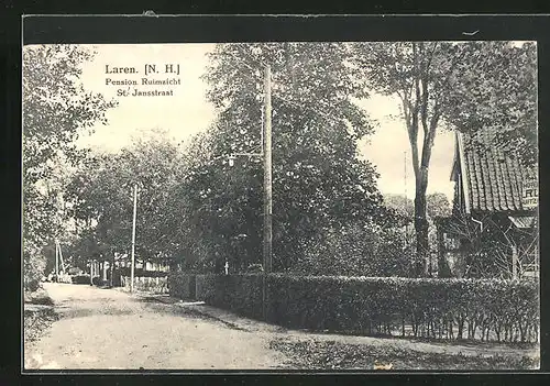 AK Laren, Hotel-Pension Ruimzicht, St.-Jansstraat