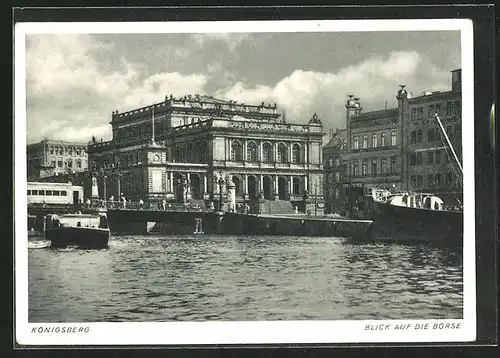 AK Königsberg, Blick auf die Börse