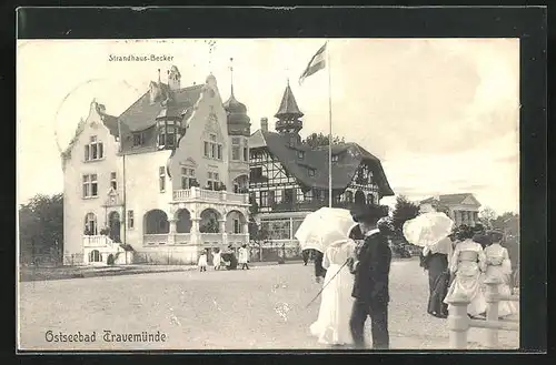 AK Travemünde, Strandhaus-Becker