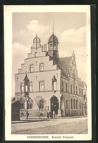 AK Odenkirchen, Kaiserliches Postamt