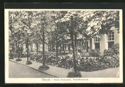 AK Rheydt, Park-Restaurant im Städt. Kaiserpark