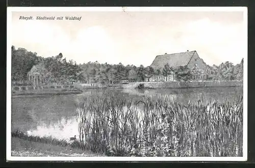 AK Rheydt, Stadtwald mit Waldhof