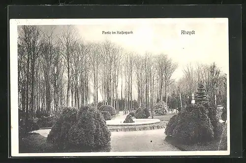 AK Rheydt, Partie im Kaiserpark