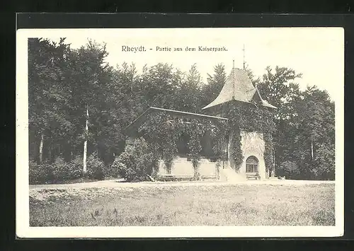 AK Rheydt, Partie aus dem Kaiserpark