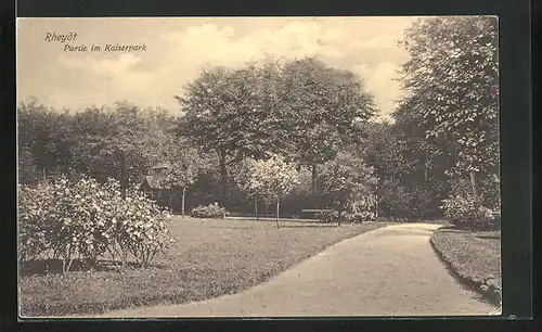 AK Rheydt, Partie im Kaiserpark