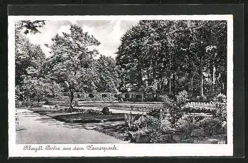 AK Rheydt, Partie aus dem Kaiserpark