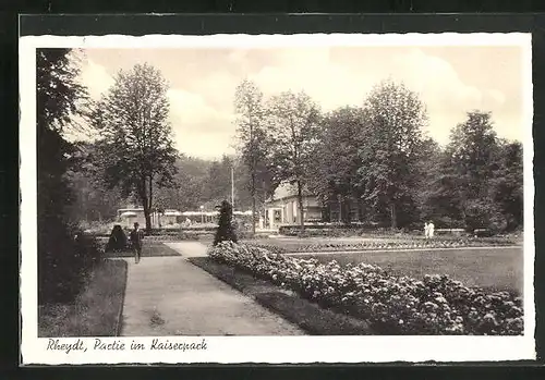 AK Rheydt, Partie im Kaiserpark