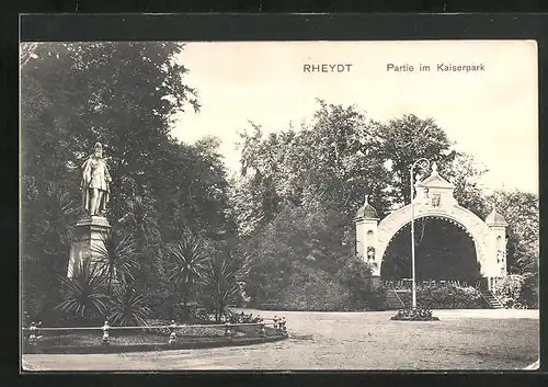 AK Rheydt, Partie im Kaiserpark