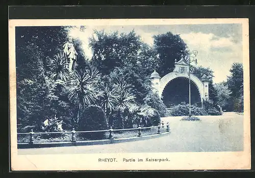 AK Rheydt, Partie im Kaiserpark