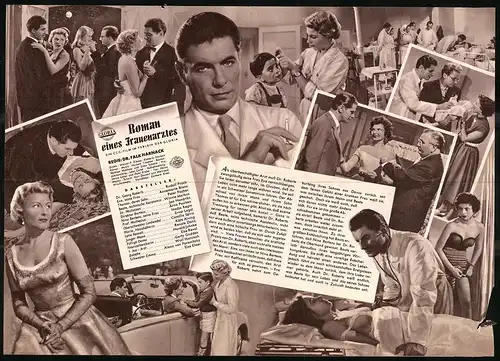 Filmprogramm IFB Nr. 2557, Roman eines Frauenarztes, Rudolf Prack, Annemarie Blanc, Regie: Dr. Falk Harnack
