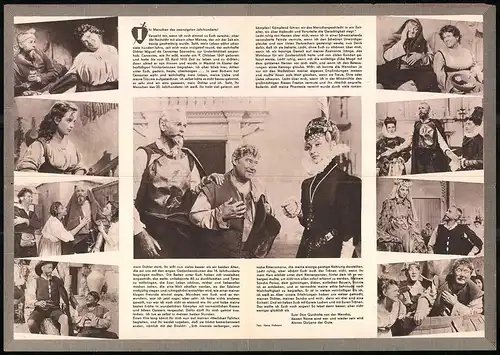 Filmprogramm PFP Nr. 7 /58, Don Quichote, J. Tolubejew, B. Freindlich, Regie: G. Kosinzew