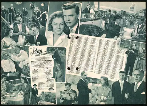 Filmprogramm IFB Nr. 3414, Kitty und die grosse Welt, Romy Schneider, Karlheinz Böhm, Regie: Alfred Weidenmann