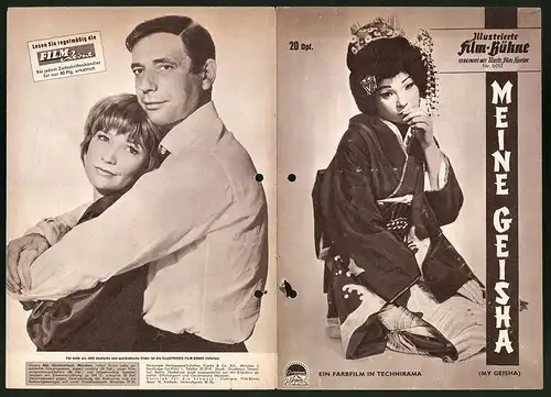 Filmprogramm IFB Nr. 6052, Meine Geisha, Shirley McLaine, Yves Montand, Regie: Jack Cardiff