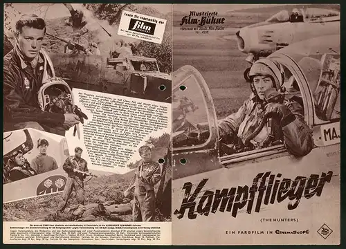 Filmprogramm IFB Nr. 4508, Kampfflieger, Robert Mitchum, Robert Wagner, Regie: Dick Powell