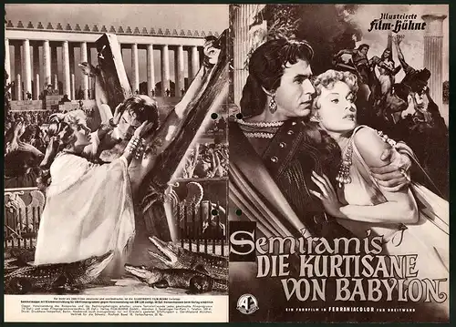 Filmprogramm IFB Nr. 2862, Semiramis - Die Kurtisane von Babylon, Rhonda Fleming, Roldano Lupi, Regie: C. L. Bragaglia