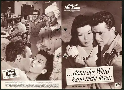 Filmprogramm IFB Nr. 4707, ...denn der Wind kann nicht lesen, Dirk Bogarde, Yoko Tani, Regie: Ralph Thomas