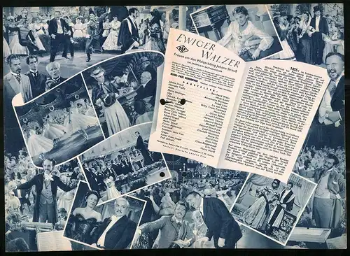 Filmprogramm IFB Nr. 2621, Ewiger Walzer, Bernhard Wicki, Hilde Krahl, Regie: Paul Verhoeven