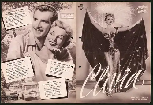 Filmprogramm DNF, Clivia, Claude Farell, Peter Pasetti, Paul Dahlke, Regie: Karl Anton