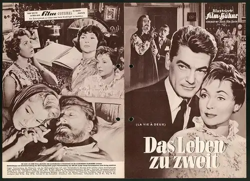 Filmprogramm IFB Nr. 4507, Das Leben zu zweit, Pierre Brasseur, Danielle Darrieux, Regie: Clement Duhour