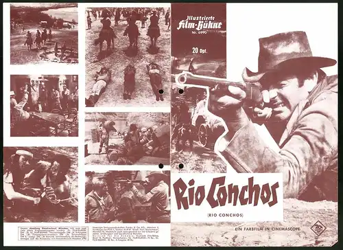 Filmprogramm IFB Nr. 6990, Rio Conchos, Richard Boone, Stuart Whitman, Regie: Gordon Douglas