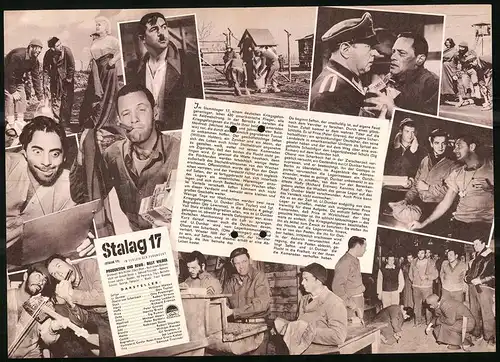 Filmprogramm IFB Nr. 5150, Stalag 17, William Holden, Don Taylor, Regie: Billy Wilder