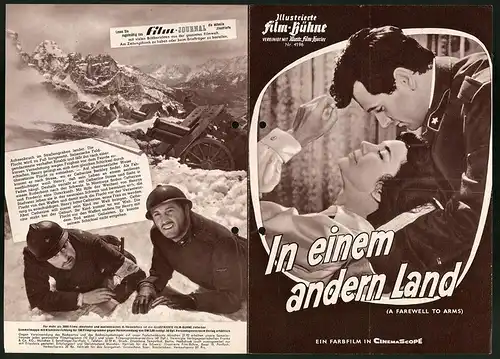 Filmprogramm IFB Nr. 4196, In einem andern Land, Rock Hudson, Jennifer Jones, Regie: Charles Minor