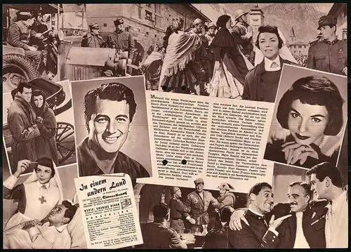 Filmprogramm IFB Nr. 4196, In einem andern Land, Rock Hudson, Jennifer Jones, Regie: Charles Minor