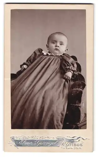 Fotografie Elma Sprengel, Cottbus, Turnstr. 4, Baby im Taufkleid