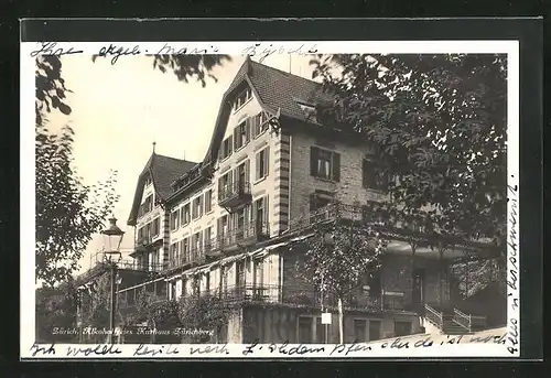 AK Zürich, Alkoholfreies Kurhaus Zürichberg