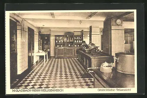 AK Hehn-Heiligenpesch, Pensionat St. Maria Hehn, Grosse Küche