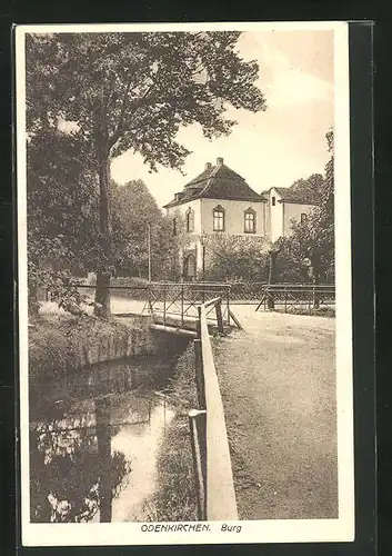 AK Odenkirchen, Burg Hotel H. Vogt