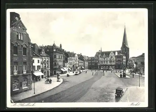 AK Mönchengladbach, Gebäude am Markt