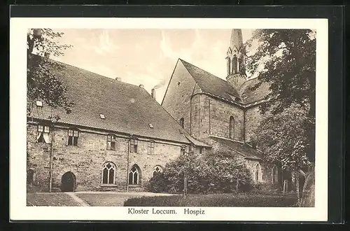 AK Rehburg-Loccum, Klosteranlage, Blick auf das Hospiz