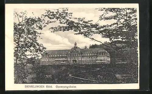 AK Denklingen /Rhld., Blick auf das Genesungsheim