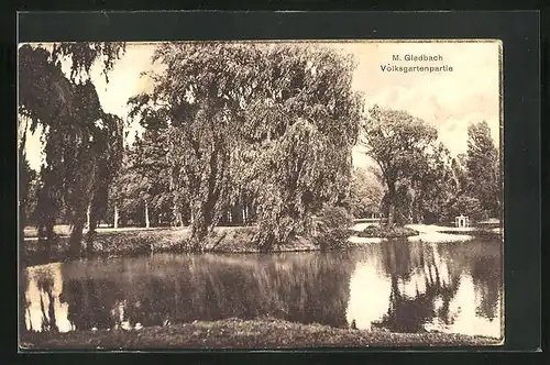 AK Mönchengladbach, Volksgartenteich