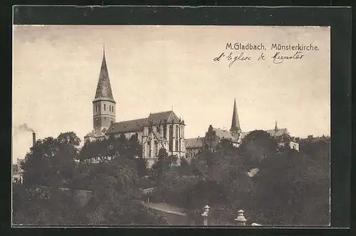 AK M.-Gladbach, Münsterkirche